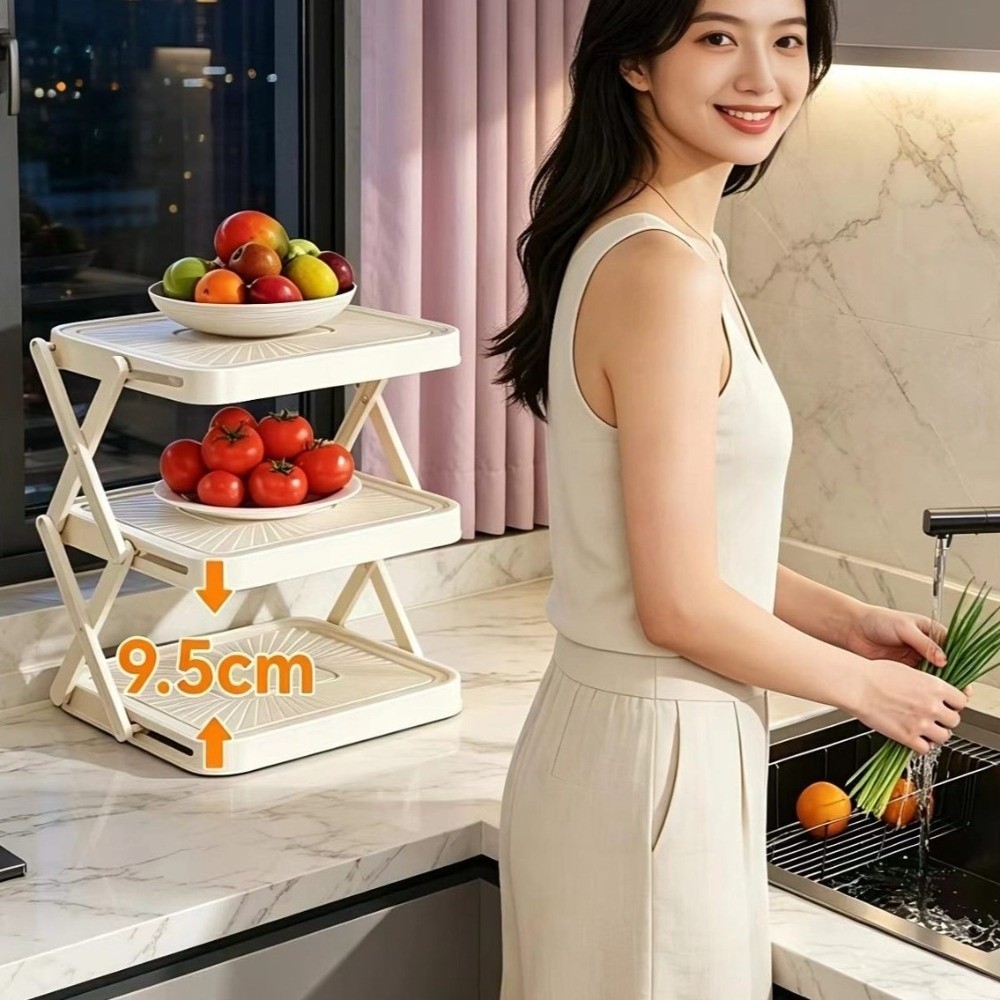 ชั้นวางจานเตรียมอาหาร 3/4 ชั้น - Food Storage And Preparation บทวิจารณ์และราคา