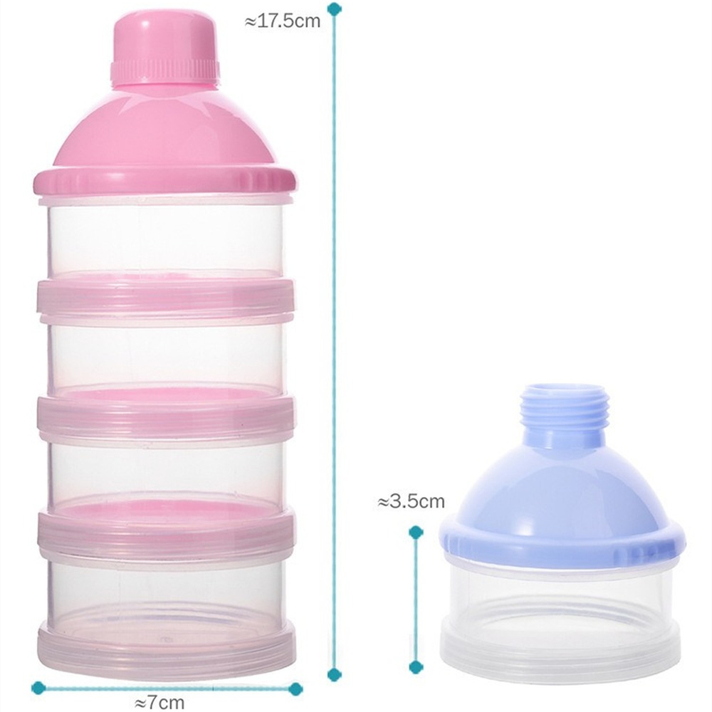 กล่องแบ่งนมผงแบบพกพา กล่องเก็บ - Food Storage 1 Year บทวิจารณ์และราคา